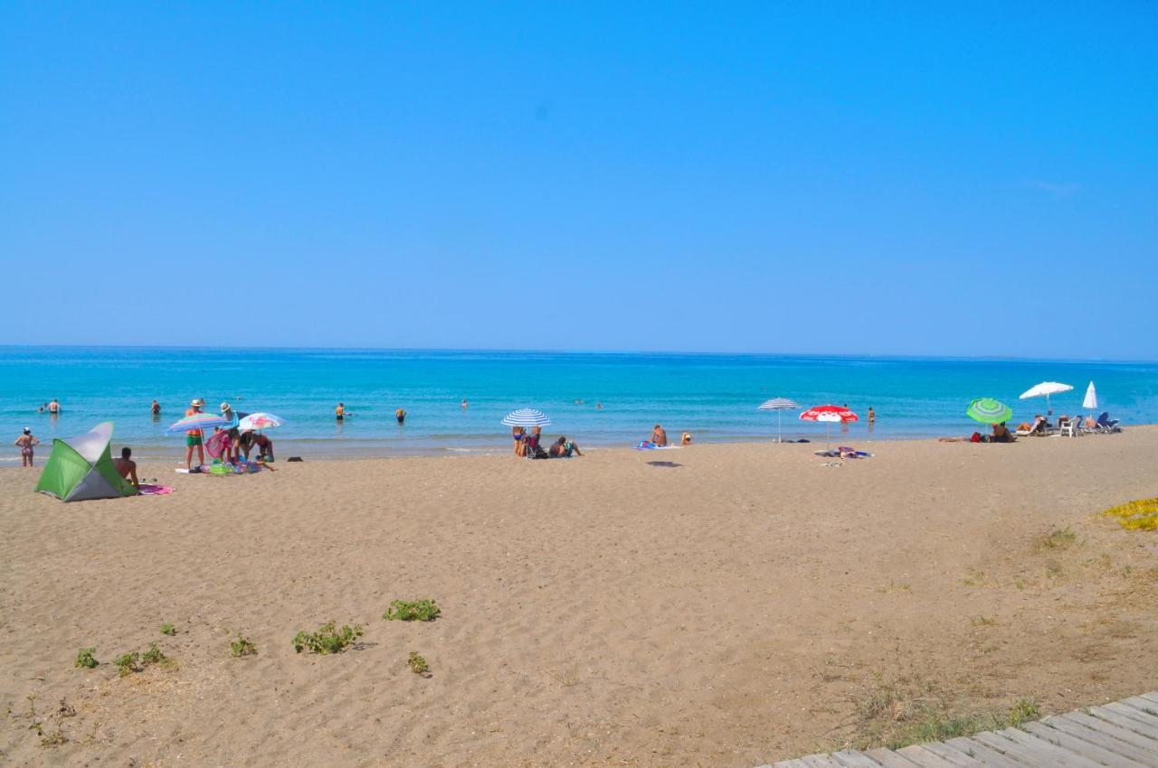 Beach House Yannis 3 In Agios Gordios Beach On Corfu Exteriör bild